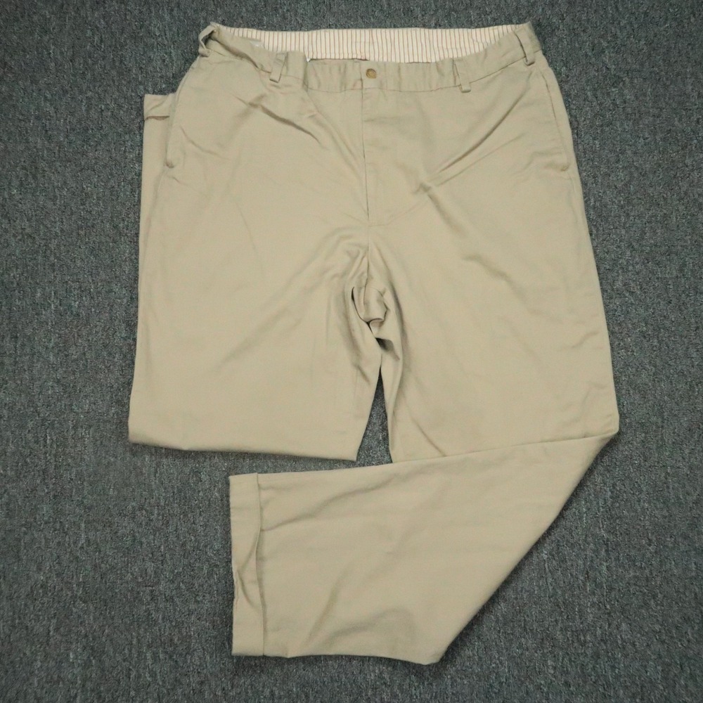 Bills Khakis Pants Mens 40x34 Khaki Original Twill Relaxed Fit Chino Cuffed Hem